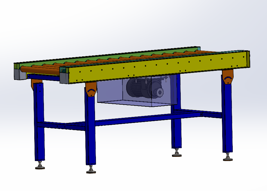 气动滚筒升降机